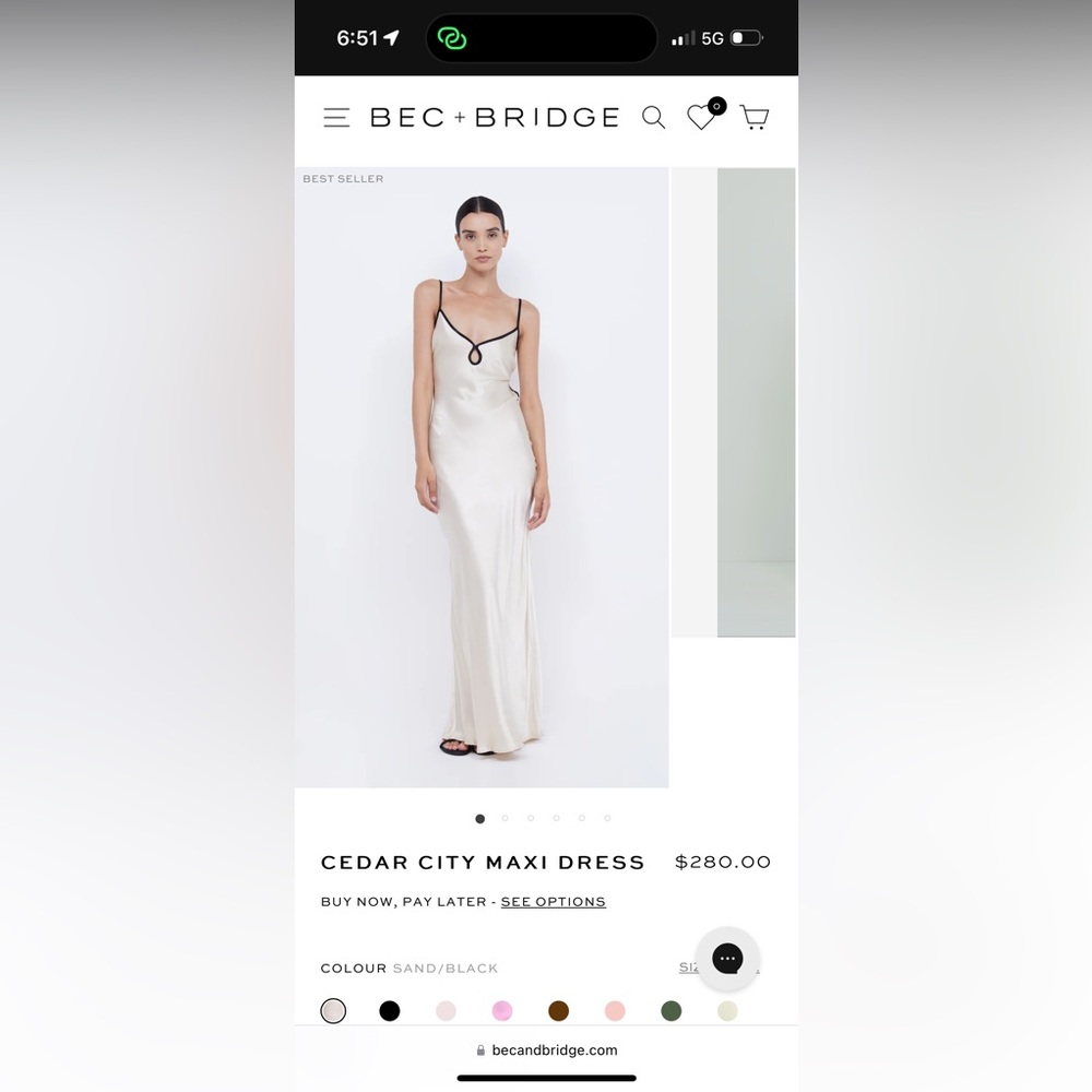 Bec and bridge dress
